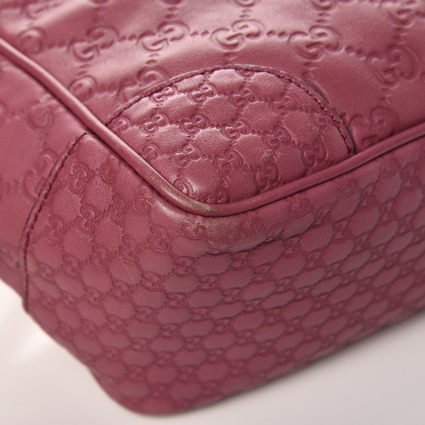 Guccissima Mini Bree Top Handle Bag Peonia Flower