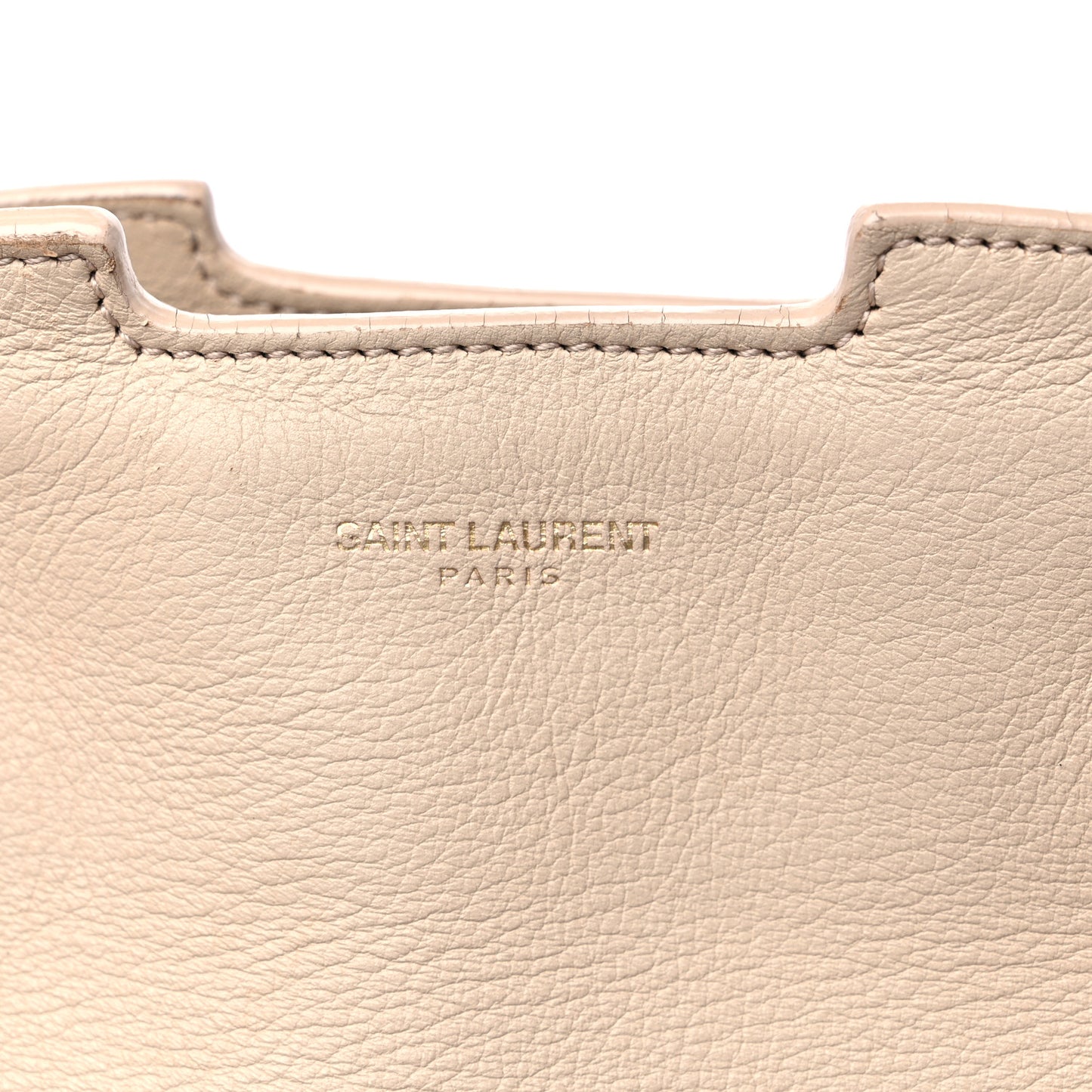 Calfskin Medium Classic Y Cabas Beige