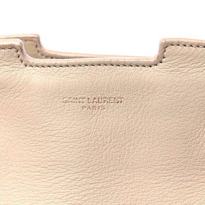 Saint Laurent Calfskin Medium Classic Y Cabas Beige 6 of 18