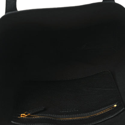Burberry Grainy Calfskin Remington Tote Black 5 of 8