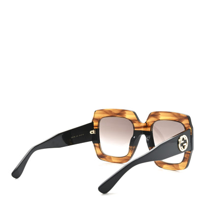 Gucci Square Frame GG0178S Sunglasses Havana 4 of 7