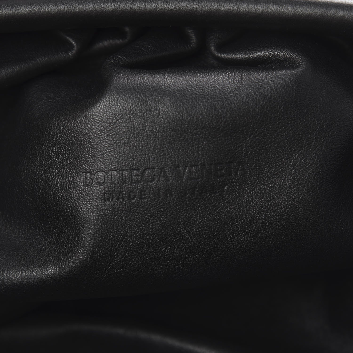 Bottega Veneta Smooth Butter Calf The Pouch Oversized Clutch Black 6 of 9