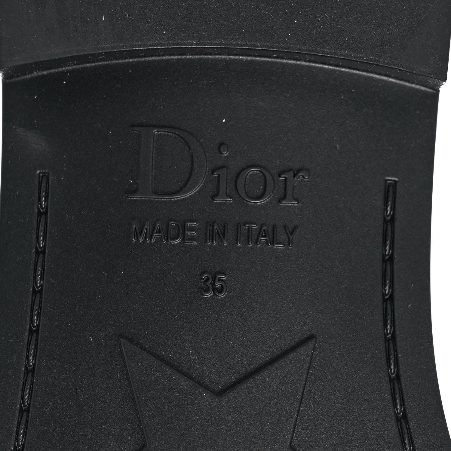Christian Dior Technical Stretch Fabric Camouflage Dio(r)evolution Slide Sandals 35 Black Military 6 of 8