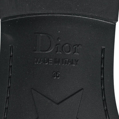 Christian Dior Technical Stretch Fabric Camouflage Dio(r)evolution Slide Sandals 35 Black Military 6 of 8