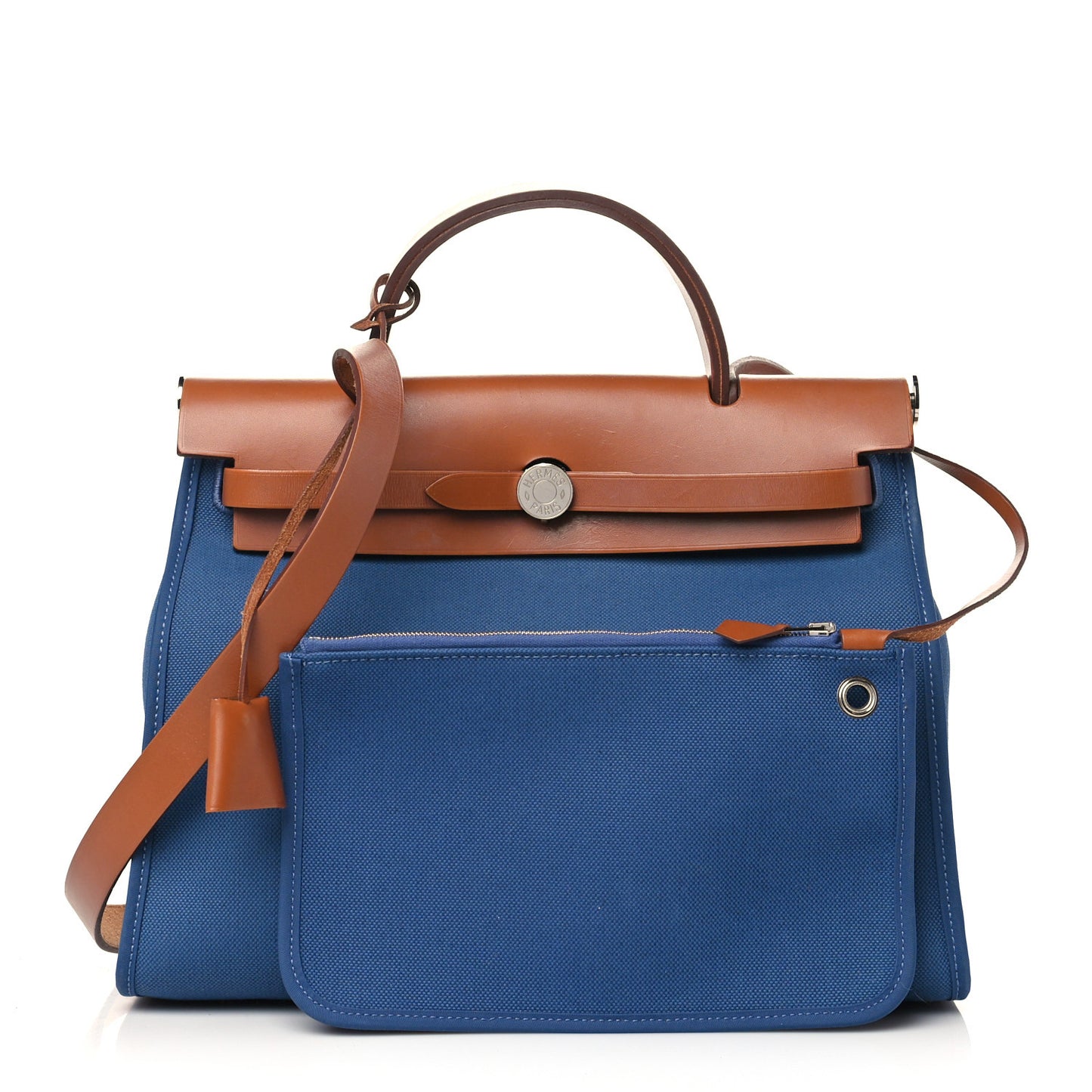 Military Toile Vache Hunter Herbag Zip 31 PM Azur Natural