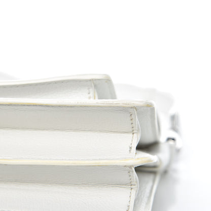 MCM Grained Calfskin Small Patricia Crossbody White 9 of 12