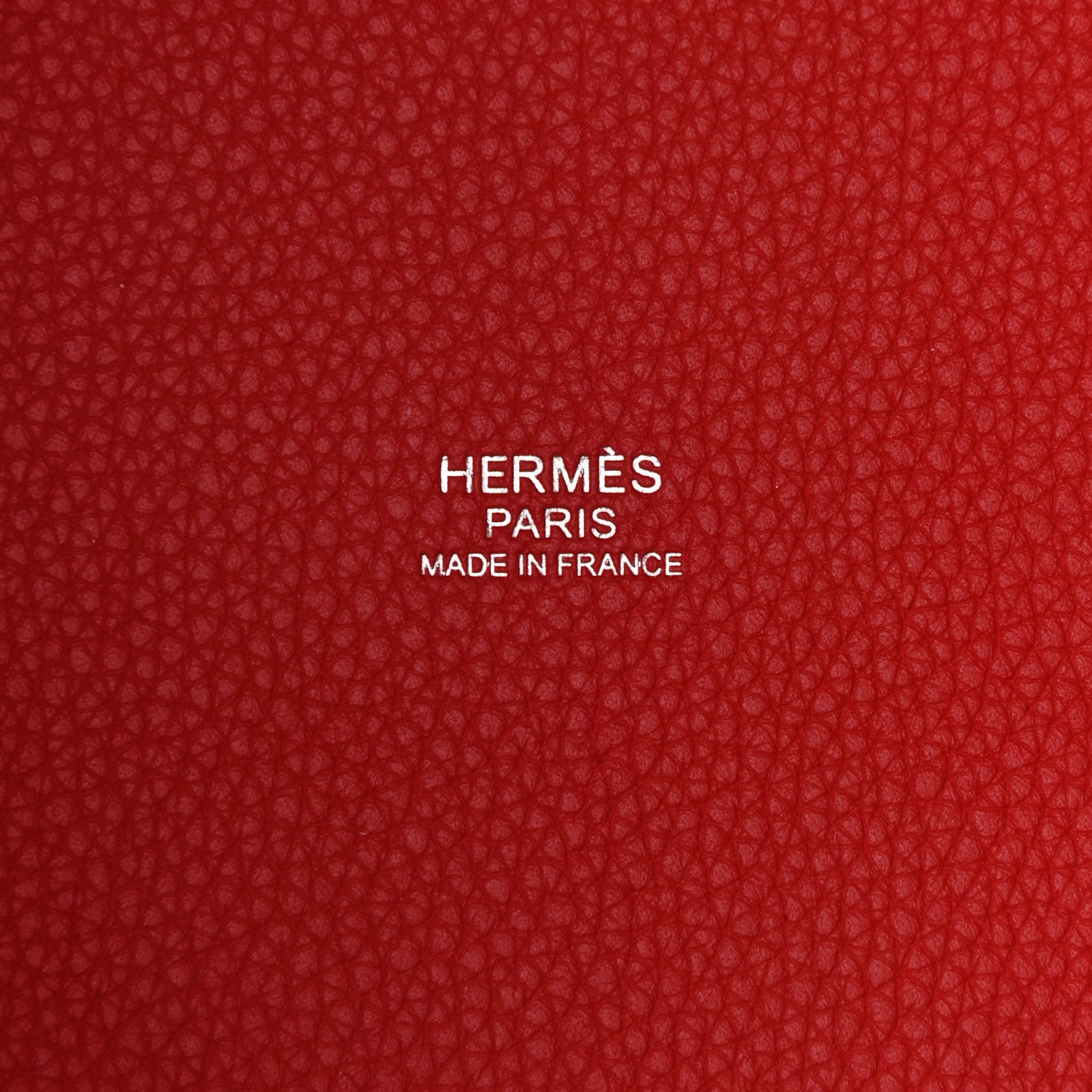 Hermes Taurillon Maurice Picotin Lock 18 PM Rouge De Coeur 6 of 10