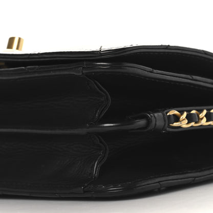 Chanel Lambskin Quilted CC Chain Flap Black 11 of 11