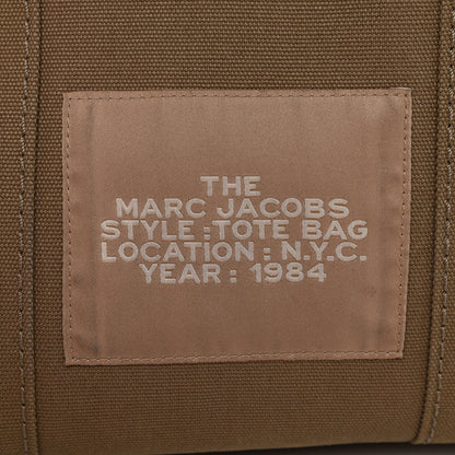 Marc Jacobs Cotton Canvas Medium The Traveler Tote Bag Slate Green 5 of 8