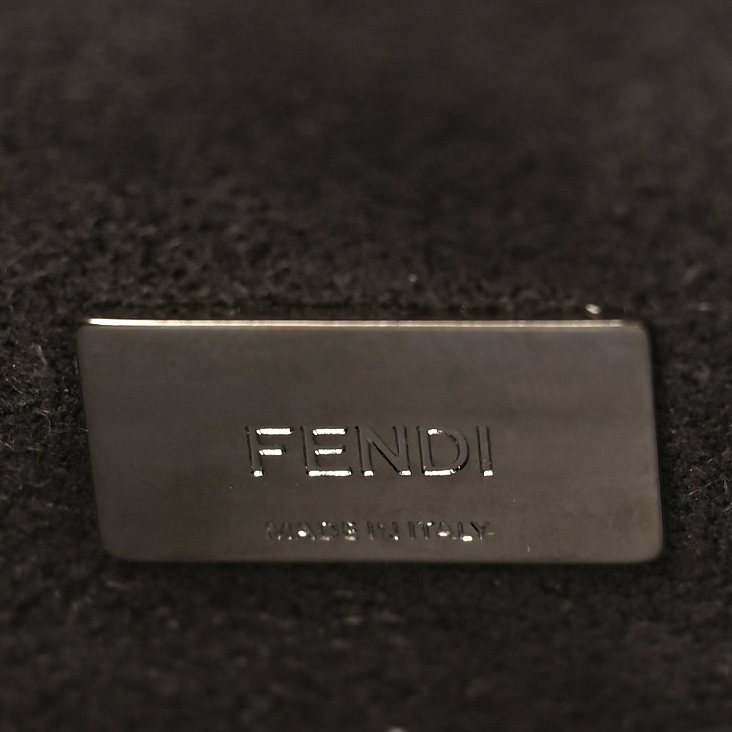 Fendi Shiny Nappa Micro Peekaboo Iconic Satchel White 6 of 11