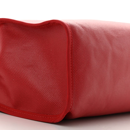 Hermes Toile H Berline Vache Hunter Herbag Zip PM 31 Rouge Piment Ecru 10 of 14
