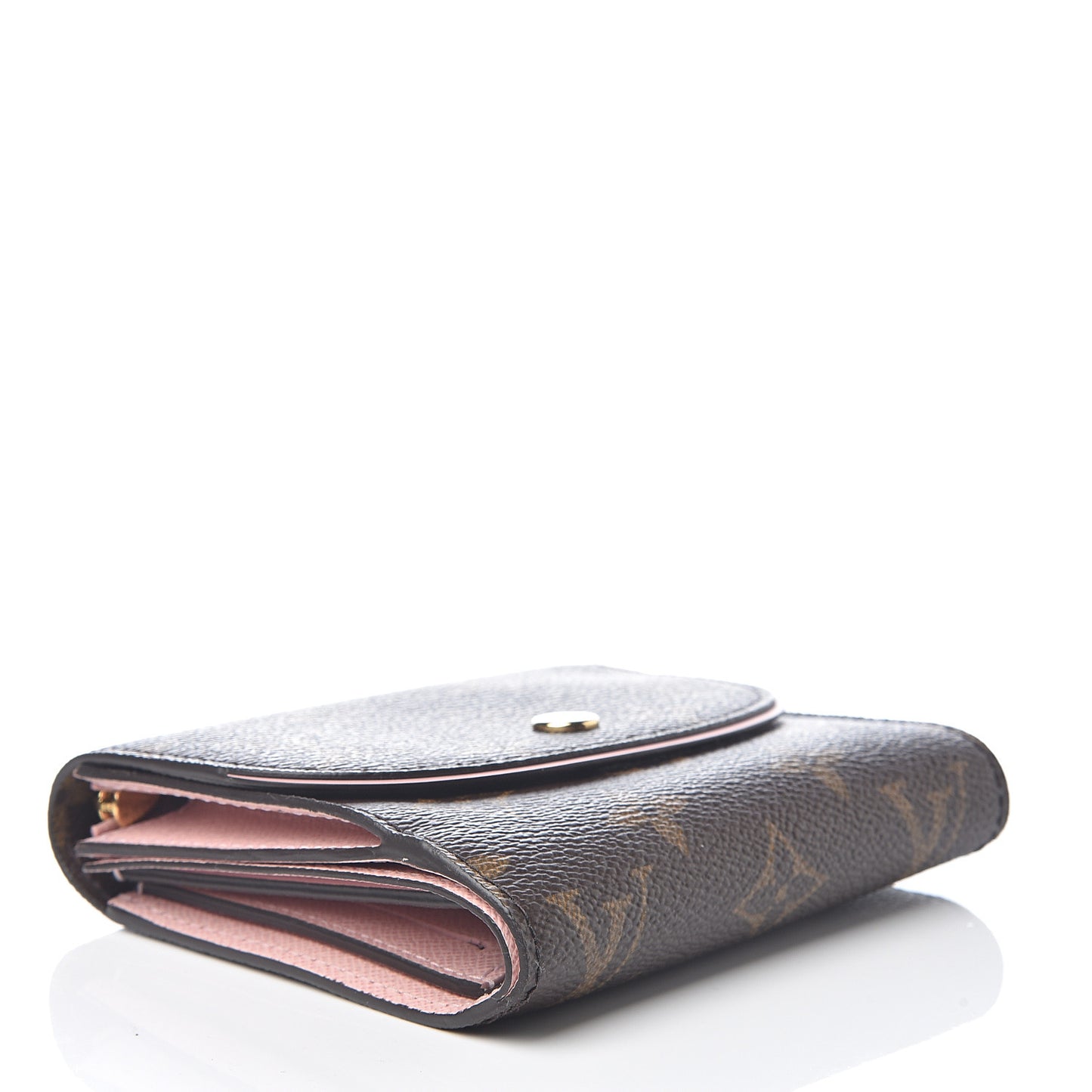 Monogram Ariane Compact Wallet Rose Ballerine