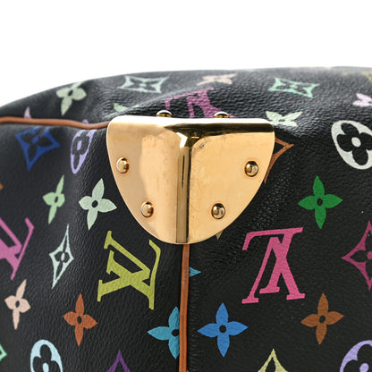 Louis Vuitton Monogram Multicolor Speedy 30 Black 10 of 29