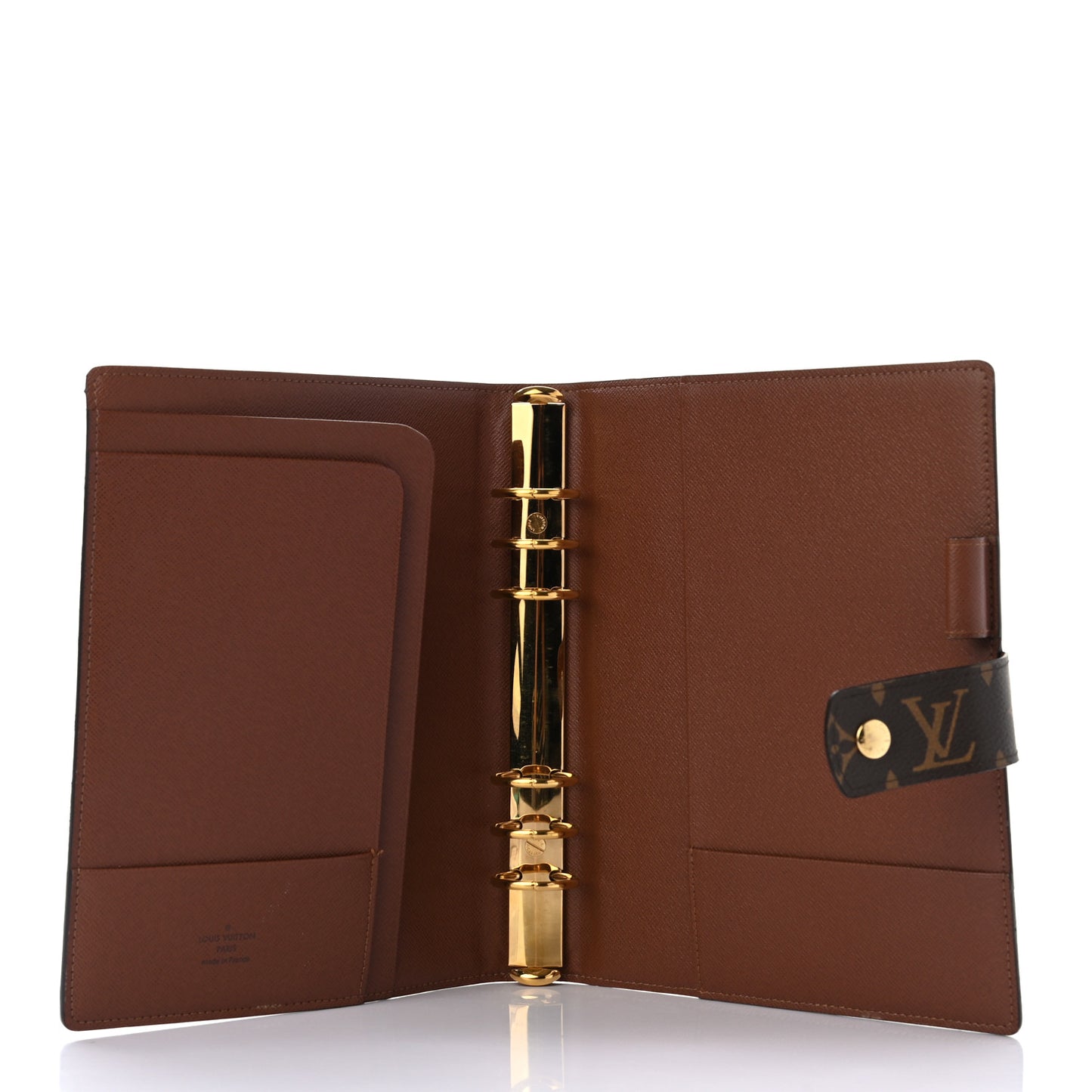 Monogram Large Ring Agenda Cover