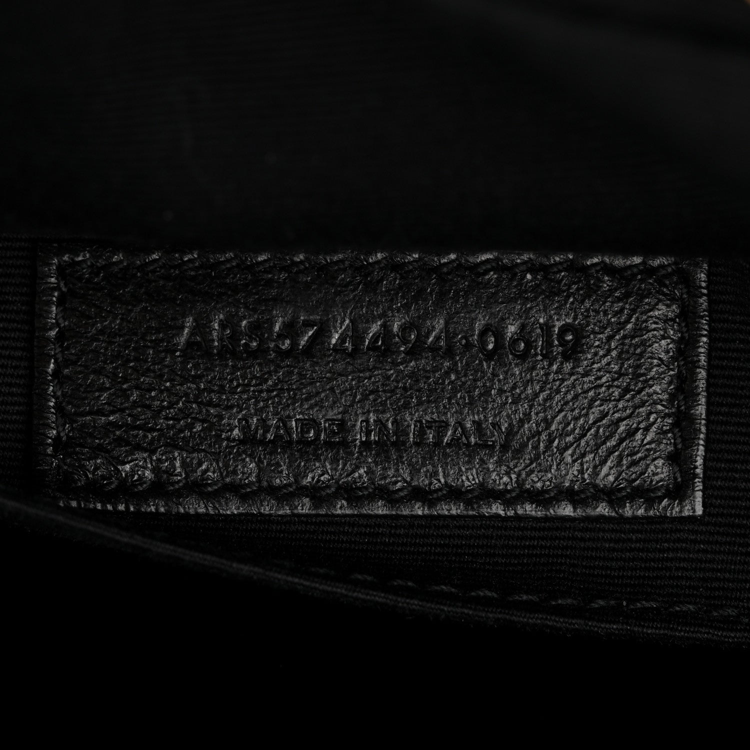 Saint Laurent Calfskin Matelasse Monogram Lou Camera Bag Purple 7 of 11