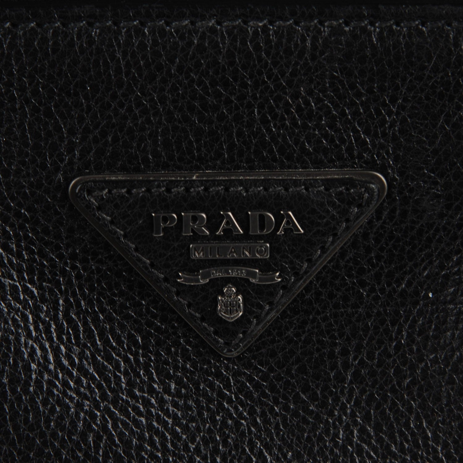 Prada Glace Calf Twin Pocket Tote Nero Black 5 of 8