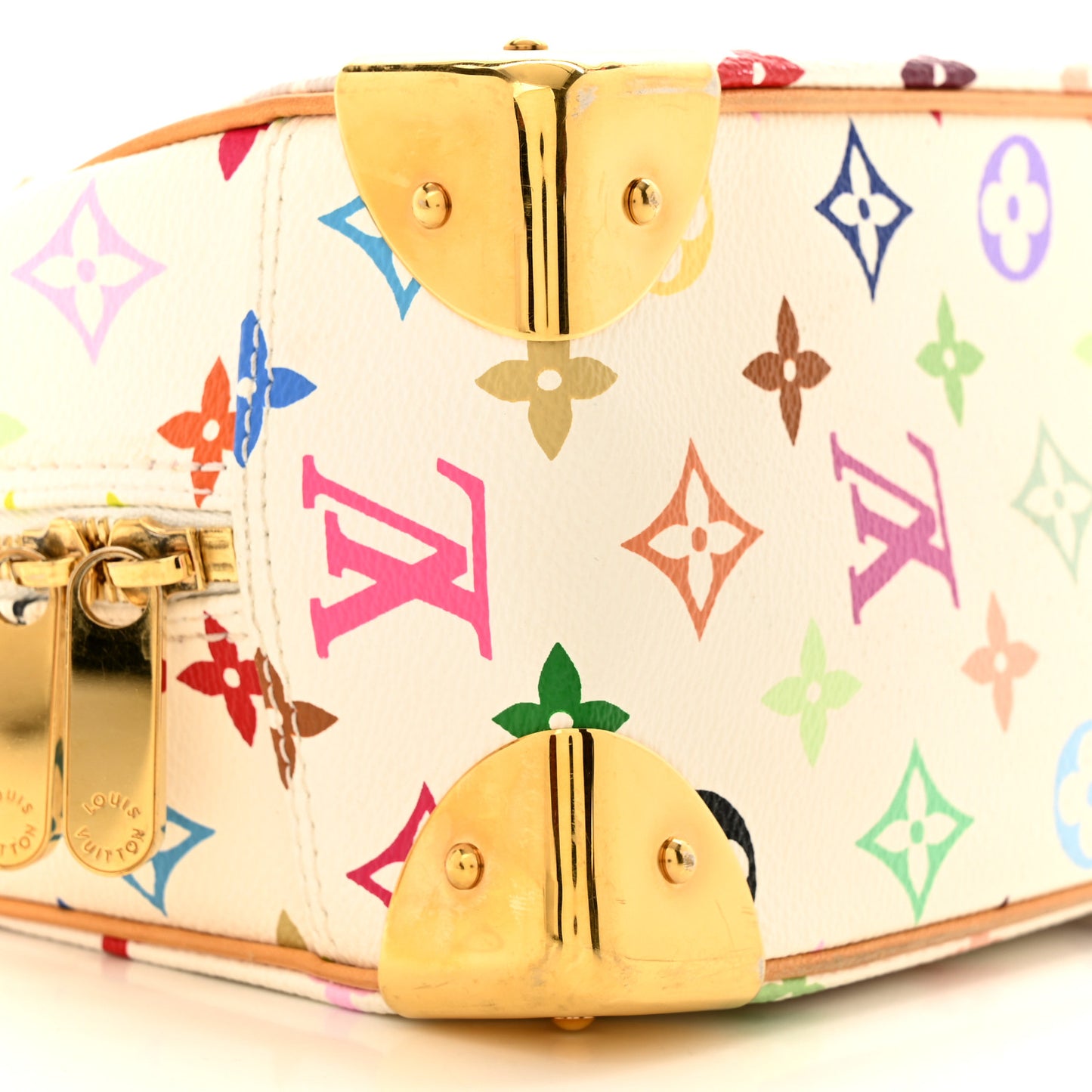 Monogram Multicolor Trouville White