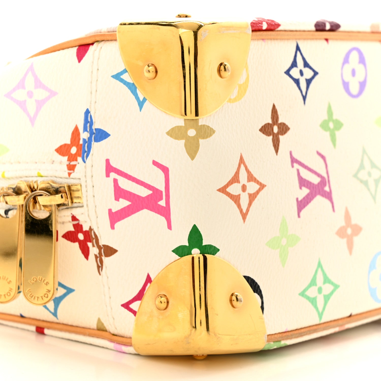 Louis Vuitton Monogram Multicolor Trouville White 8 of 20