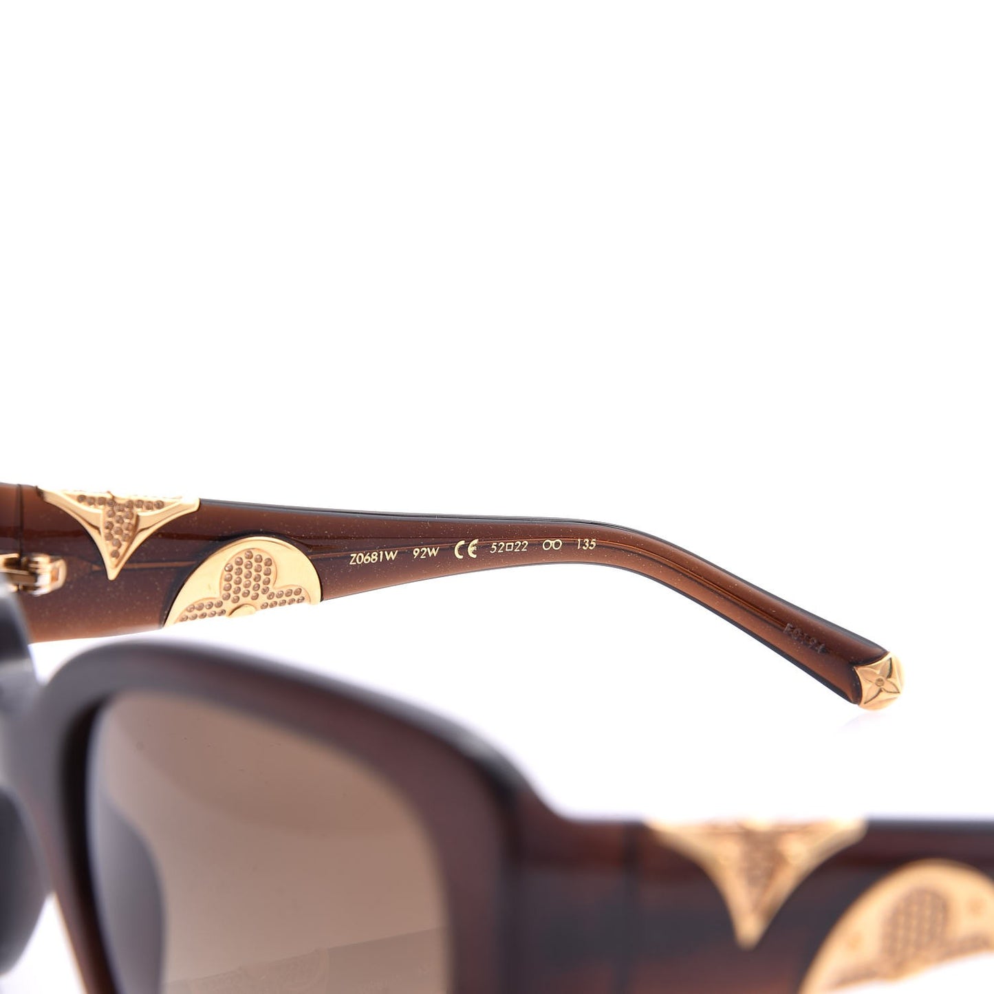 Iris PM Sunglasses Z0681W Brown Speckling