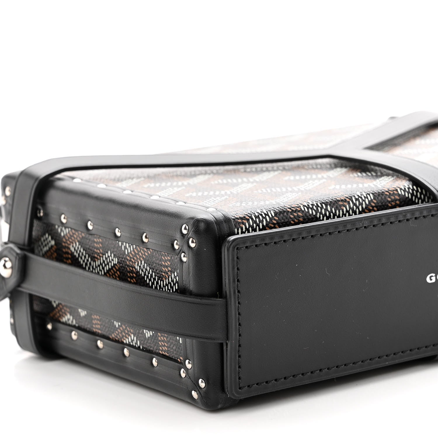 Goyard Goyardine Minaudiere Trunk Bag Black 11 of 12