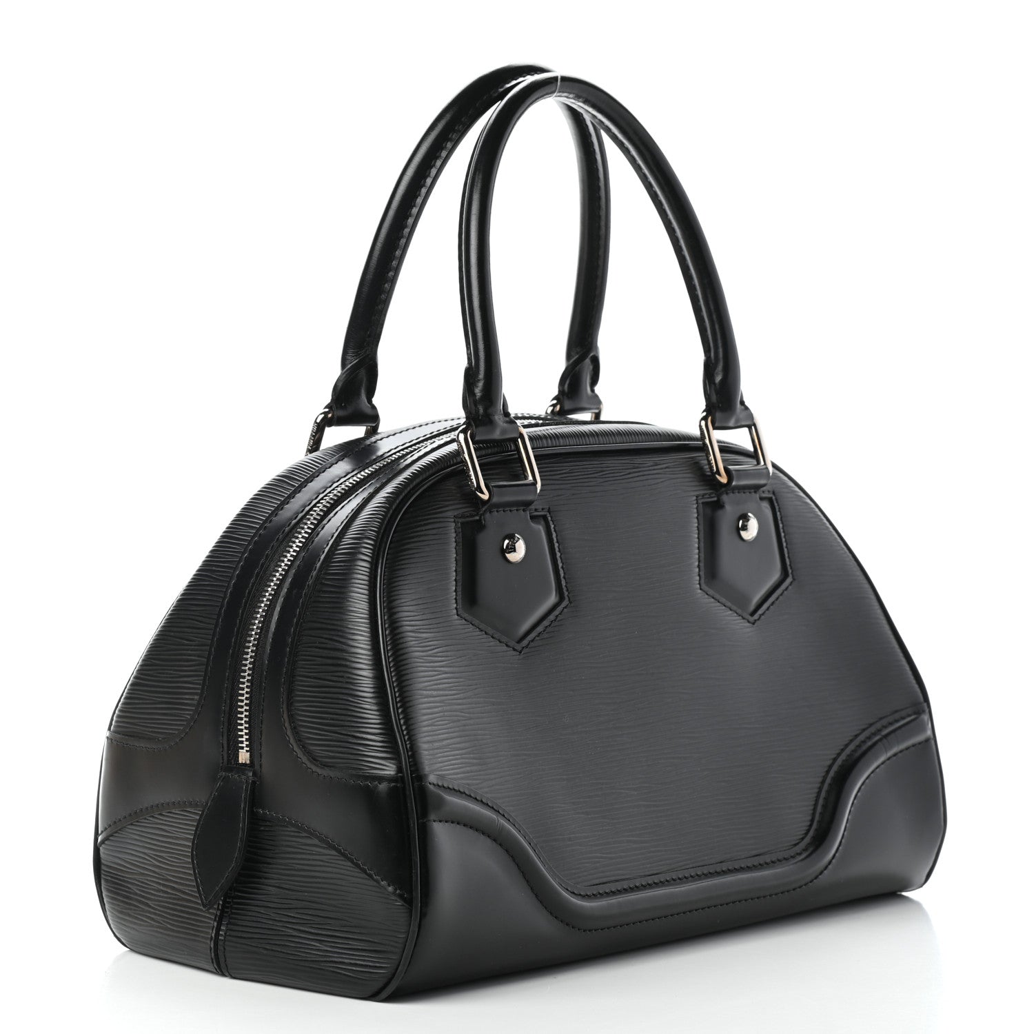 Louis Vuitton Epi Bowling Montaigne PM Black 3 of 8