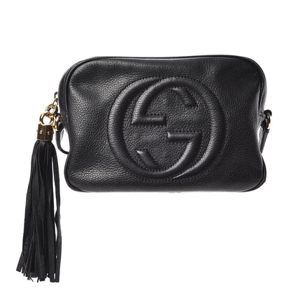 Gucci Pebbled Calfskin Small Soho Disco Bag Black 1 of 8