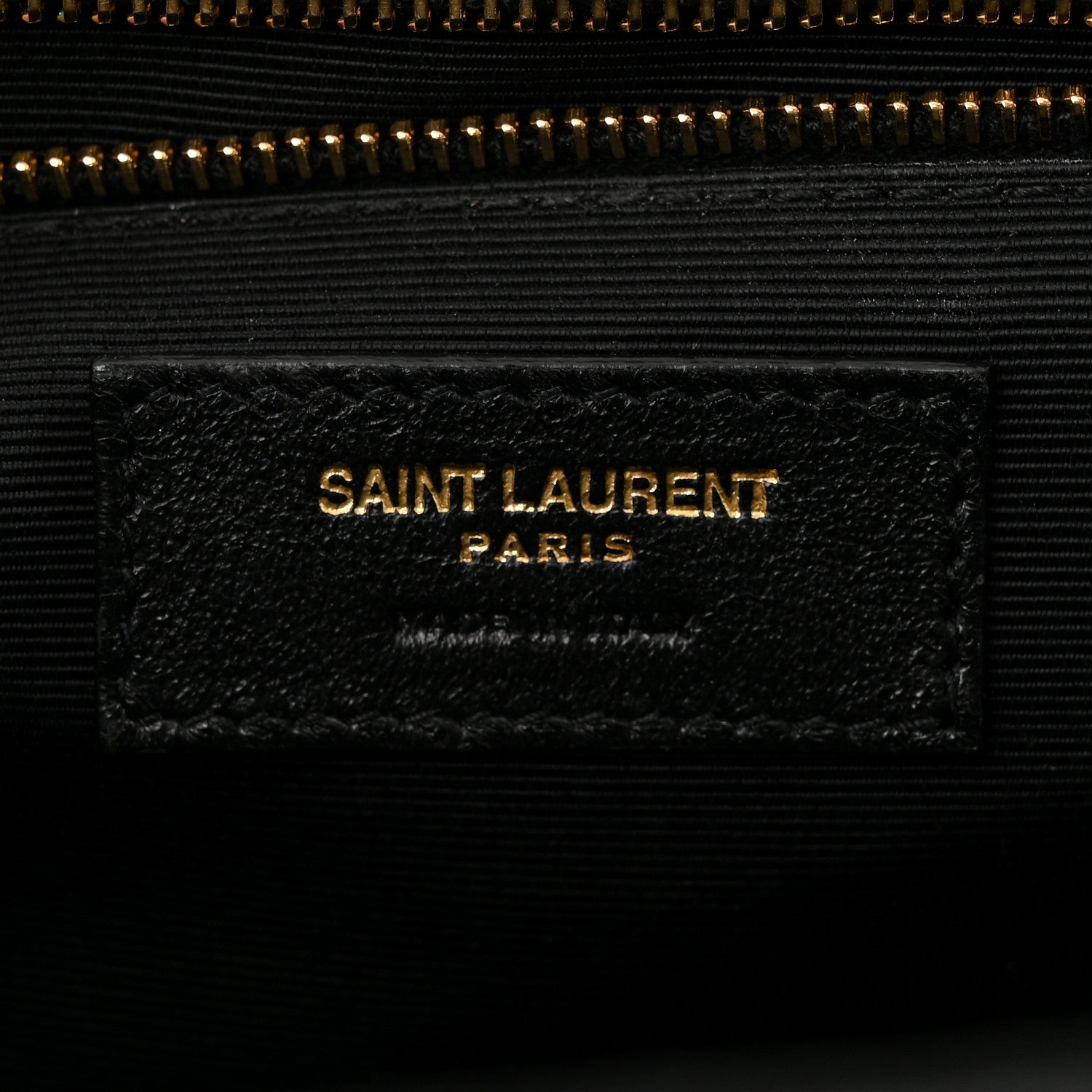 Saint Laurent Grain De Poudre Textured Mixed Matelasse Large Triquilt Monogram Satchel Black 6 of 15