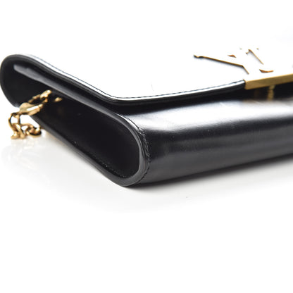 Louis Vuitton Calfskin Chain Louise GM Black 5 of 13