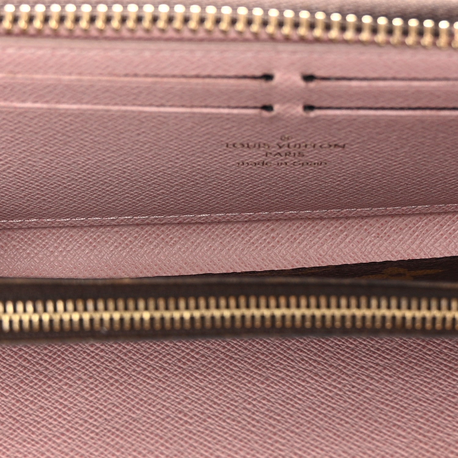 Louis Vuitton Monogram Clemence Wallet Rose Ballerine 5 of 7