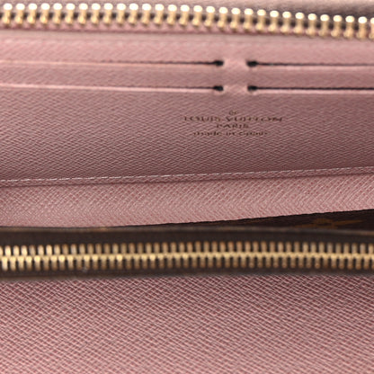 Louis Vuitton Monogram Clemence Wallet Rose Ballerine 5 of 7