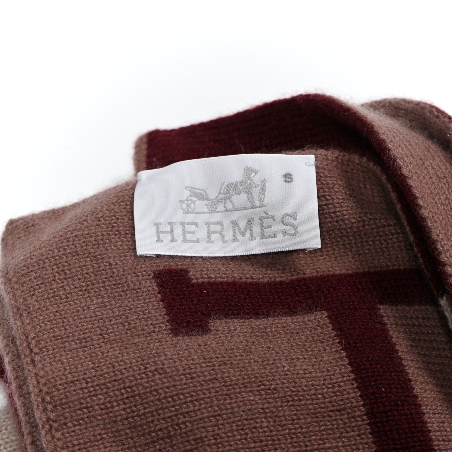 Hermes Cashmere Avalon Throw Blanket 3 of 4
