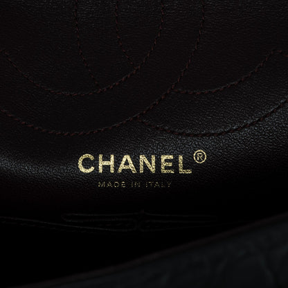 Chanel Aged Calfskin Quilted 2.55 Reissue 225 Flap Black 6 of 7