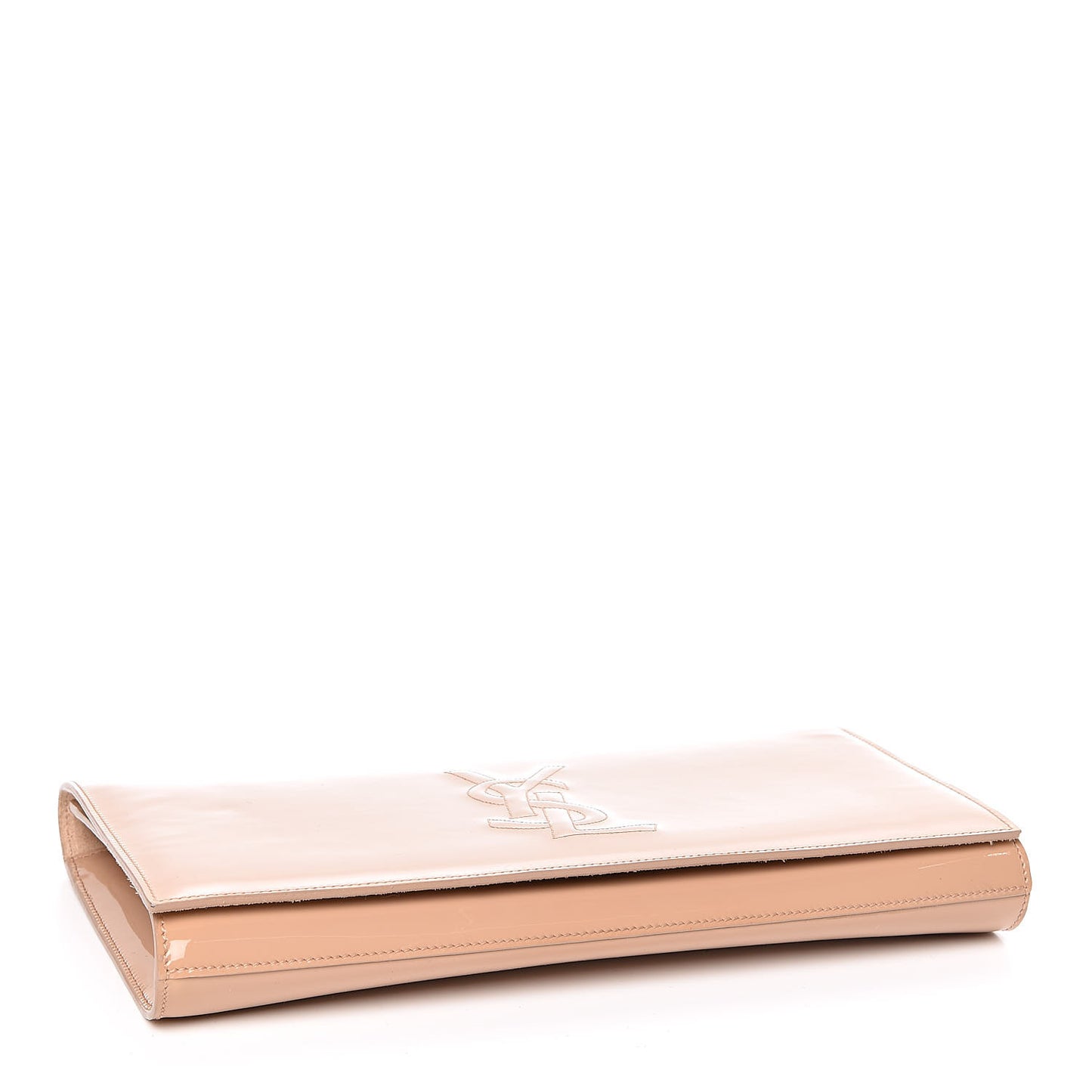 Patent Calfskin Large Belle De Jour Clutch Chair