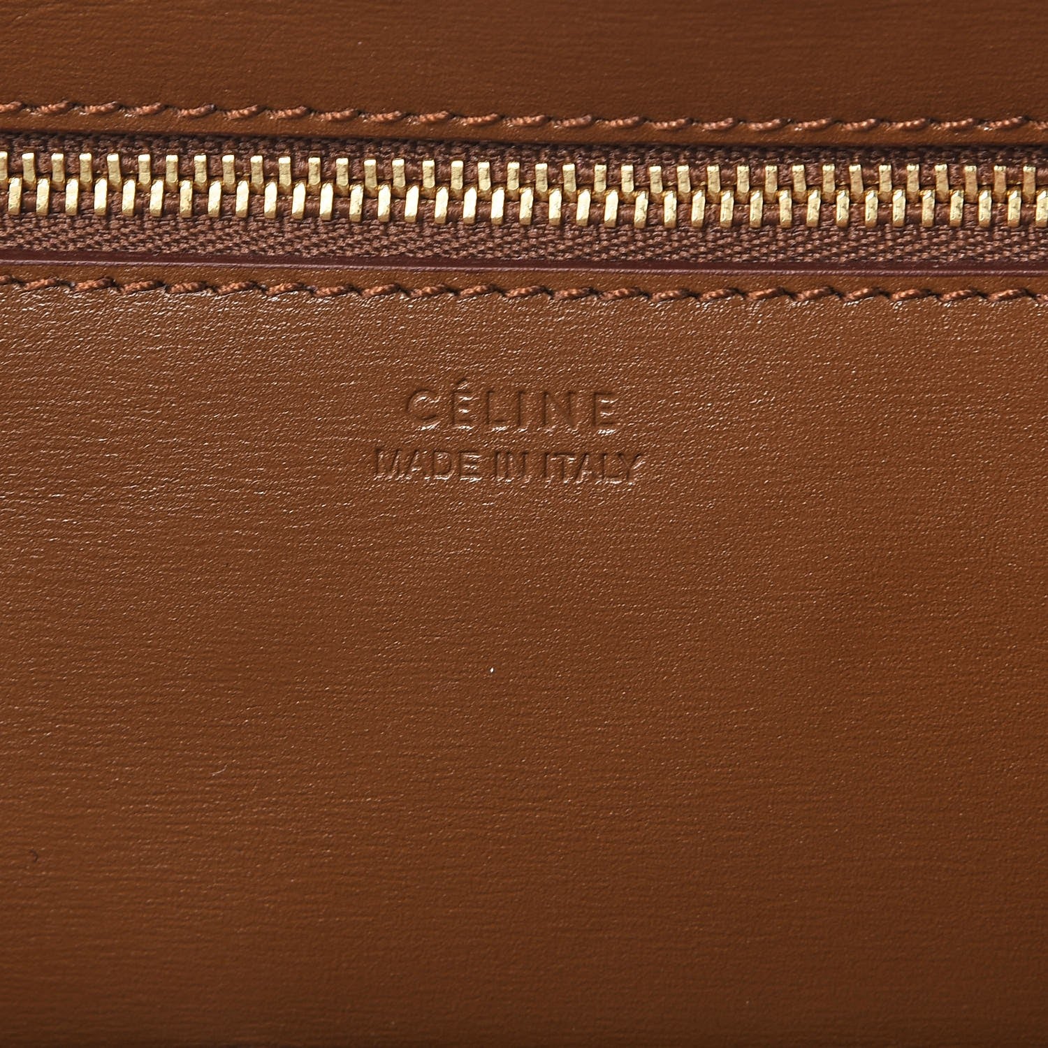 Celine Palmelato Calfskin Mini Tie Knot Tote Camel 7 of 8
