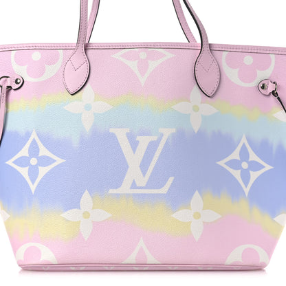 Louis Vuitton Monogram Escale Neverfull MM Pastel 8 of 10