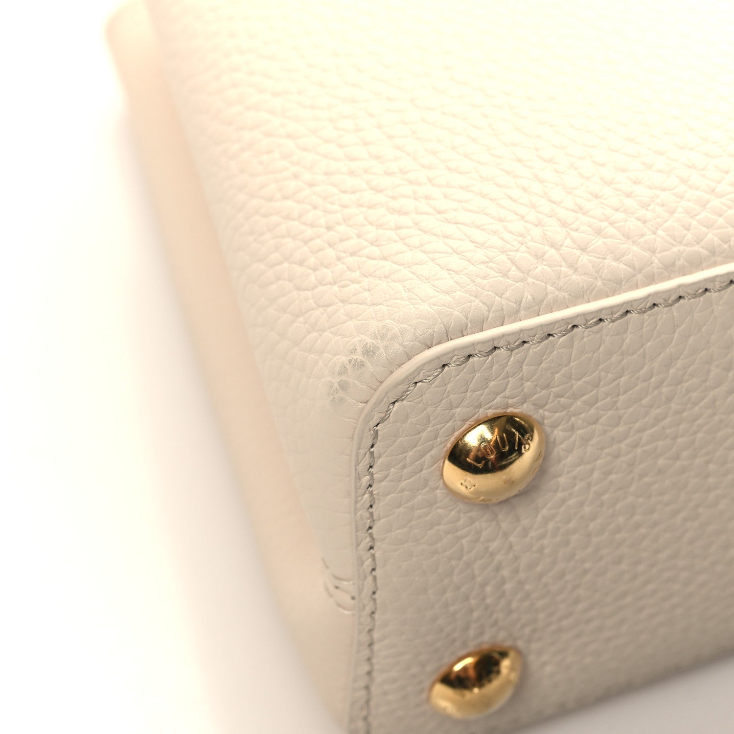 Louis Vuitton Taurillon Capucines BB 9 of 12
