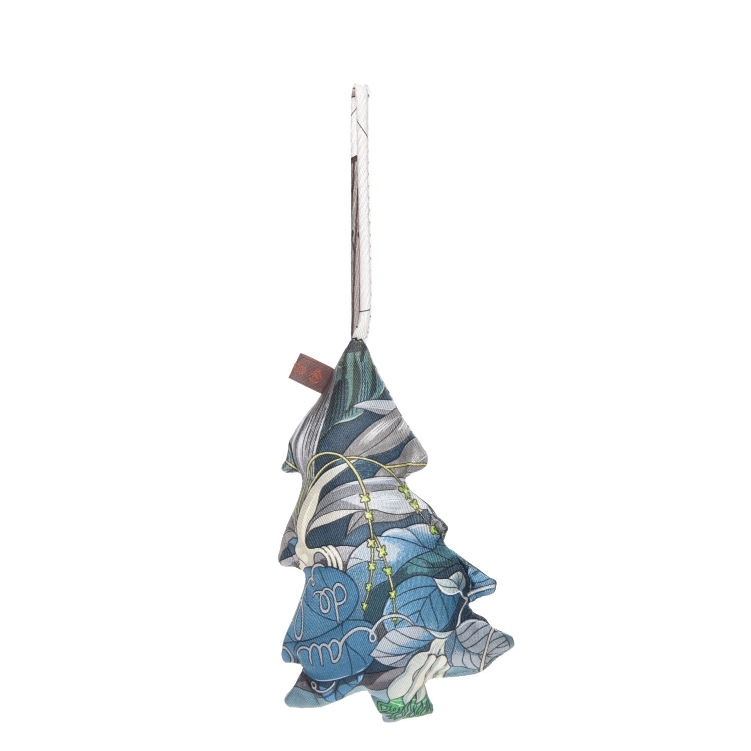Hermes Silk Petit H Tree Ornament Charm 1 of 3