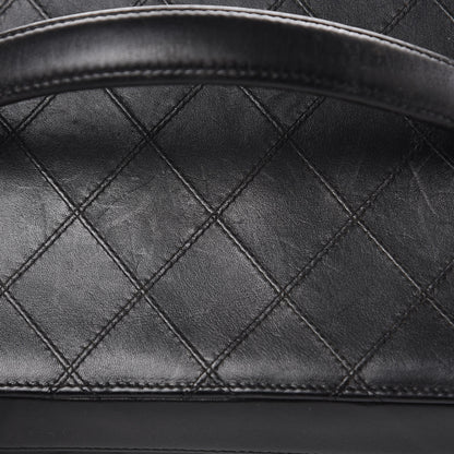 Chanel Calfskin Stitch Vanity Case Black 12 of 22