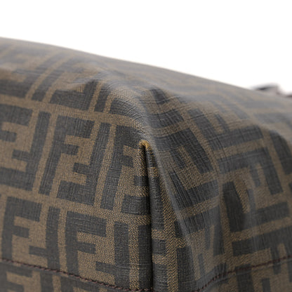 Fendi Zucca Spalmati Medium Roll Tote Tobacco Fuxia 11 of 17