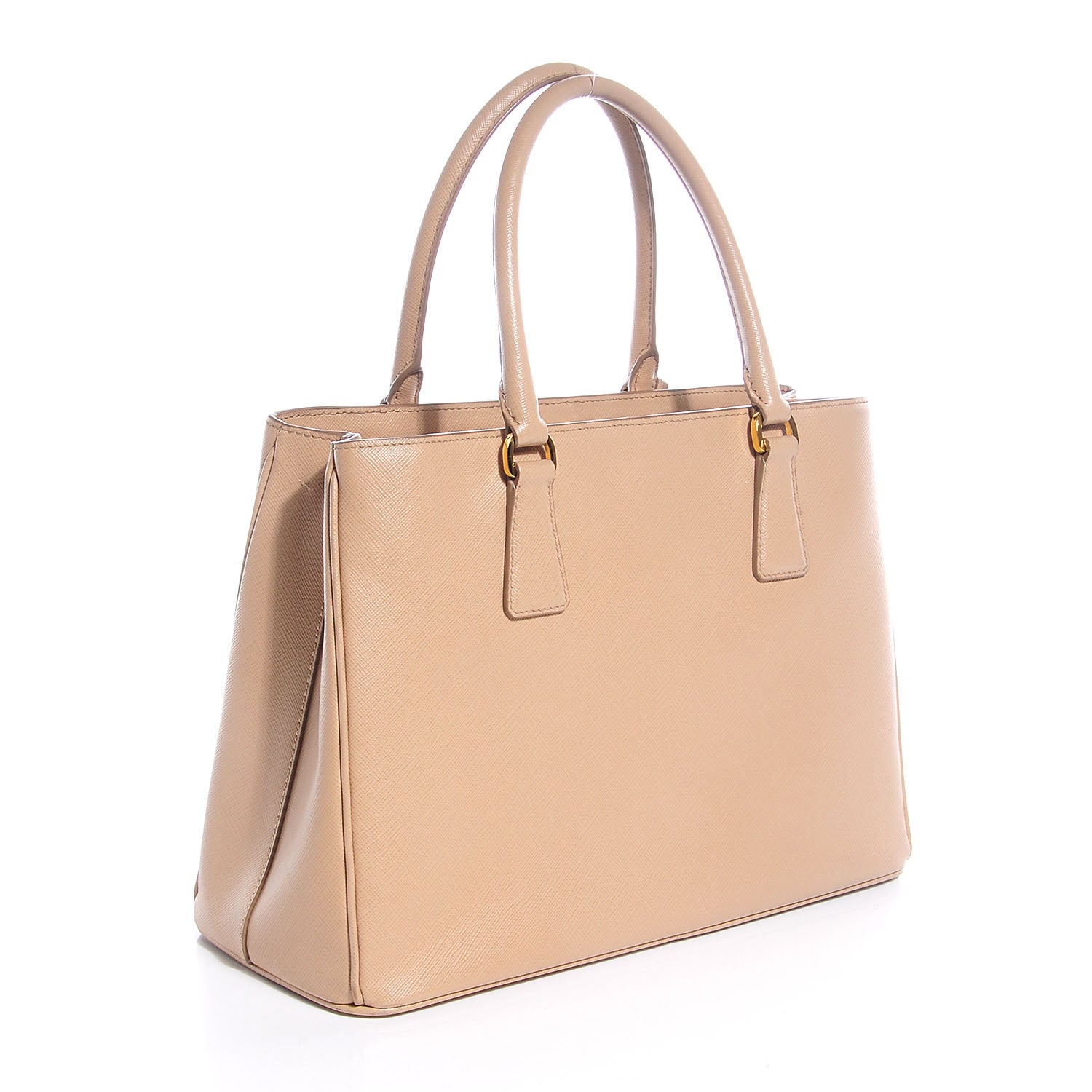Prada Saffiano Lux Medium Tote Sabbia 3 of 14