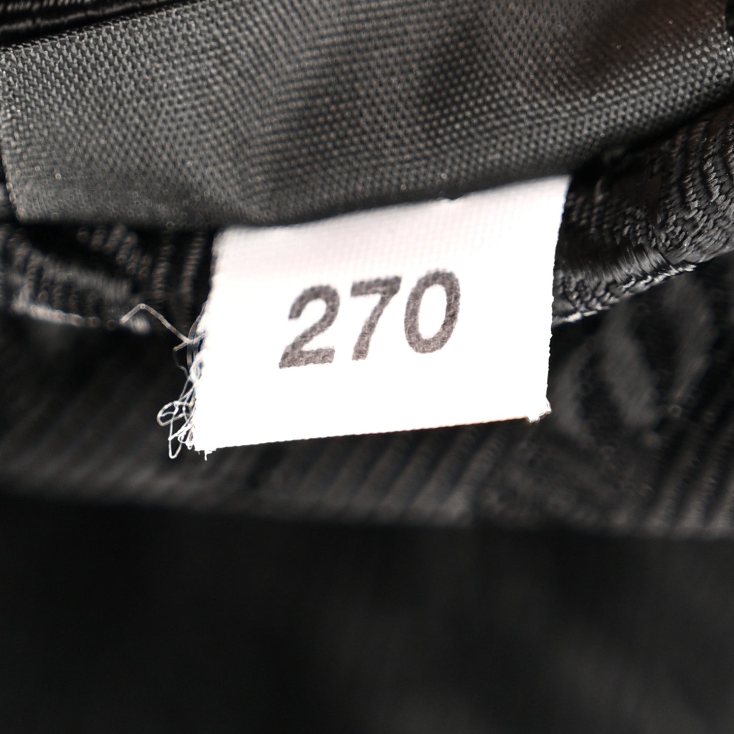 Tessuto Nylon Mini Re-Edition 2000 Bag Black