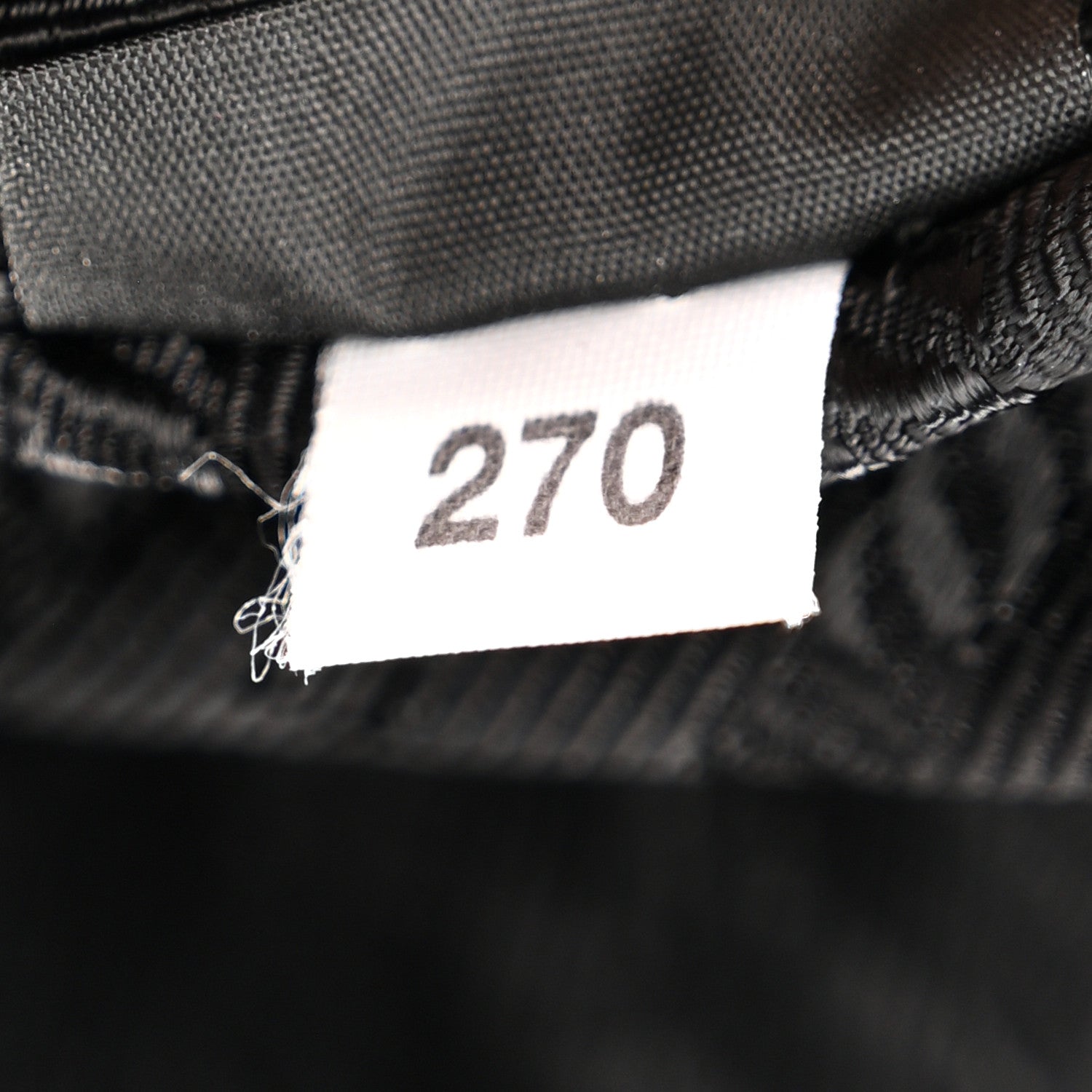 Prada Tessuto Nylon Mini Re-Edition 2000 Bag Black 8 of 14