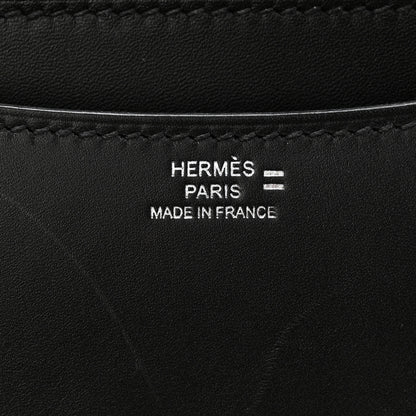 Hermes Veau Monsieur Lizard Constance 18 Black Ombre 6 of 13