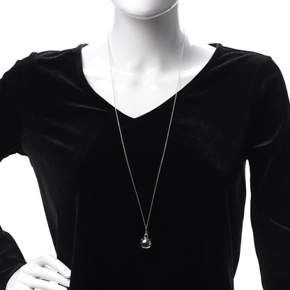 Tiffany Sterling Silver 19mm HardWear Ball Pendant Necklace 2 of 4