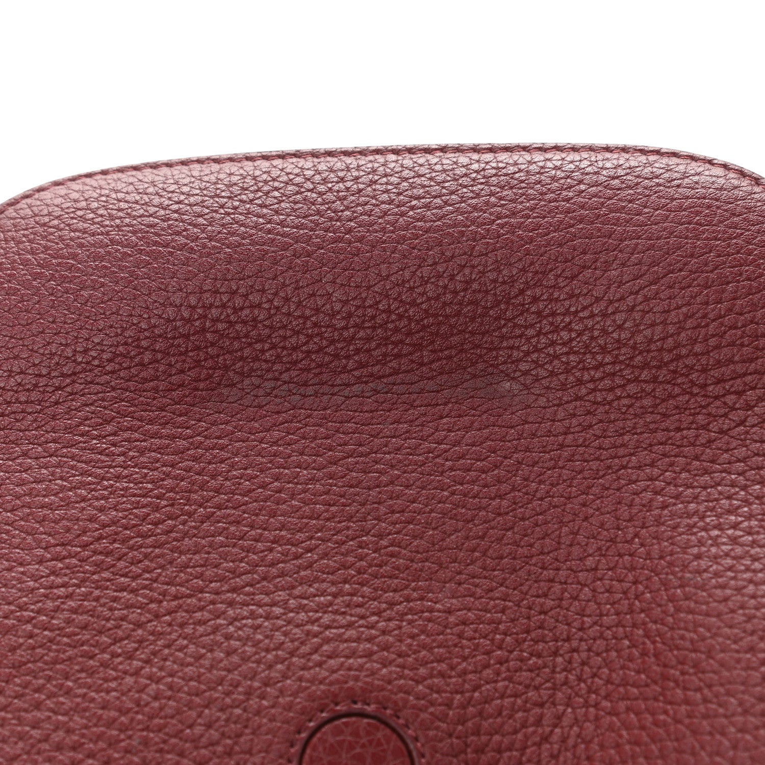 Tom Ford Calfskin Small T Clasp Tara Crossbody Bag Cabernet 10 of 10