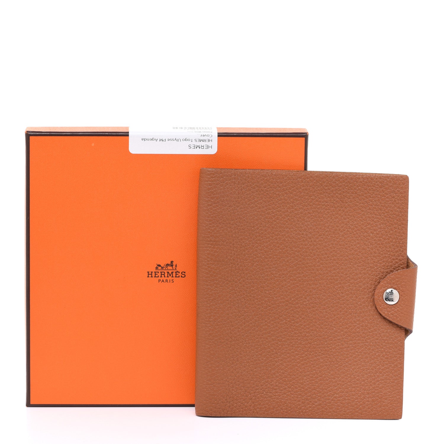 Hermes Togo Ulysse PM Agenda Cover Gold 9 of 9
