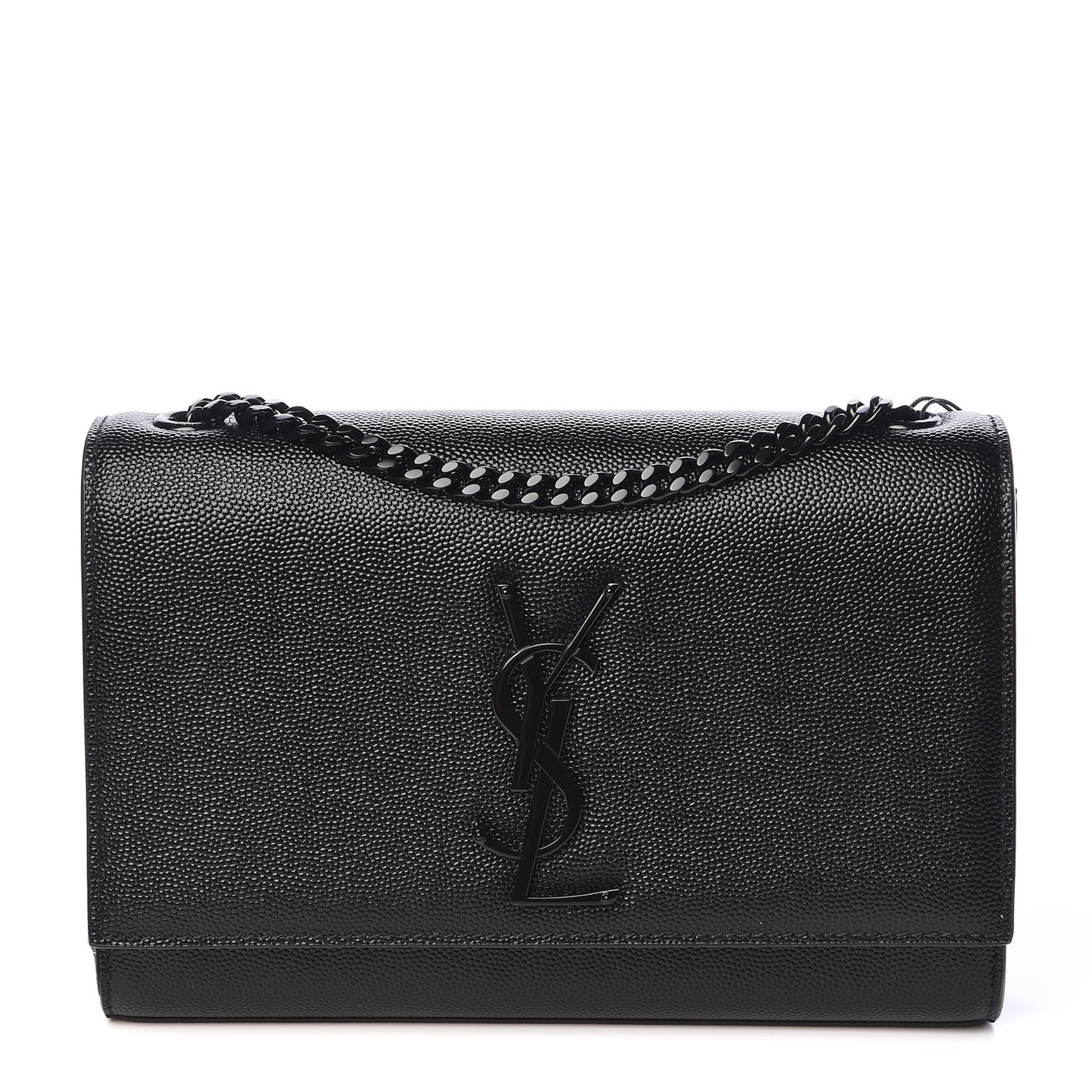 Grain De Poudre Small Monogram Kate Satchel Black