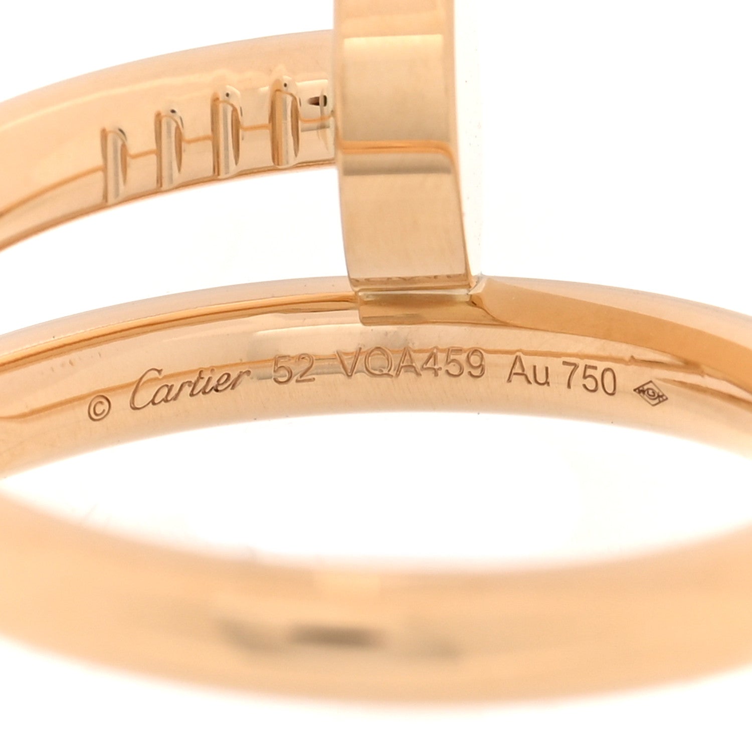 Cartier 18K Yellow Gold Juste Un Clou Ring 52 6 4 of 4