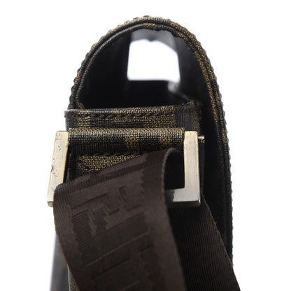 Fendi Zucca Spalmati Messenger Bag Tobacco 10 of 11