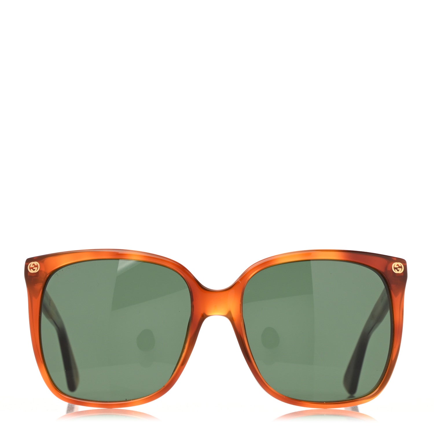 Gucci Acetate GG Sunglasses GG0022S Tortoise 2 of 7